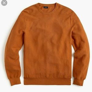 Jcrew crew neck sweater glazed ginger